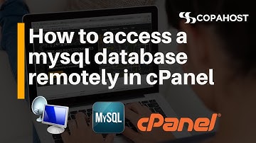 How to enable Mysql remote access from an external IP (cPanel). External MySQL, remote connections.