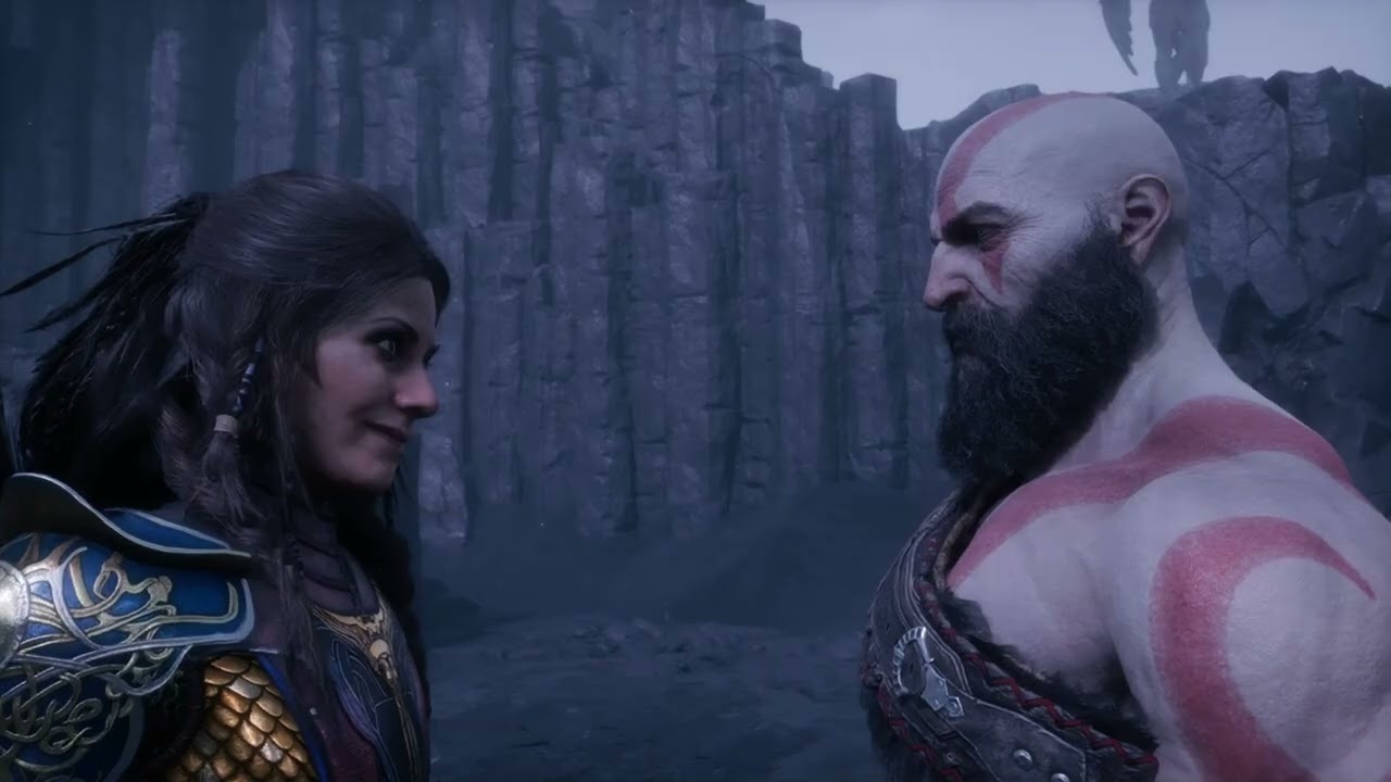 God of War Ragnarök valhalla Gameplay ,Copyright free to use , no commentary