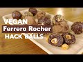 ขนมช็อคโกแล็ตเฟอเรโร่ รอชเชอร์ โปรตีนเยอะ สูตรวีแกน อร่อยหอมมากกก | Ferrero Rocher Hack Ball