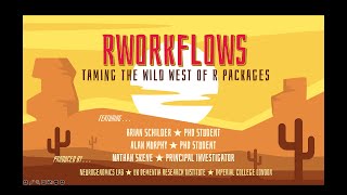 rworkflows: taming the Wild West of R packages