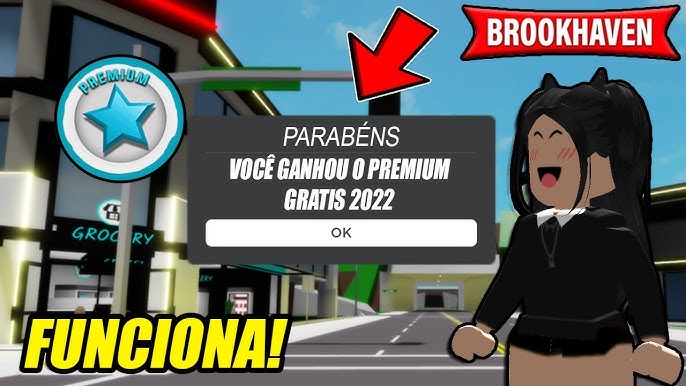 COMO TER O PREMIUM GRÁTIS NO BROOKHAVEN RP EM 2022 (Roblox) 