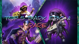 Empires & Puzzles Top 5 Dark Epic & Rare Heroes of All Time! Full Hero List & Rankings Lets go Dark😈