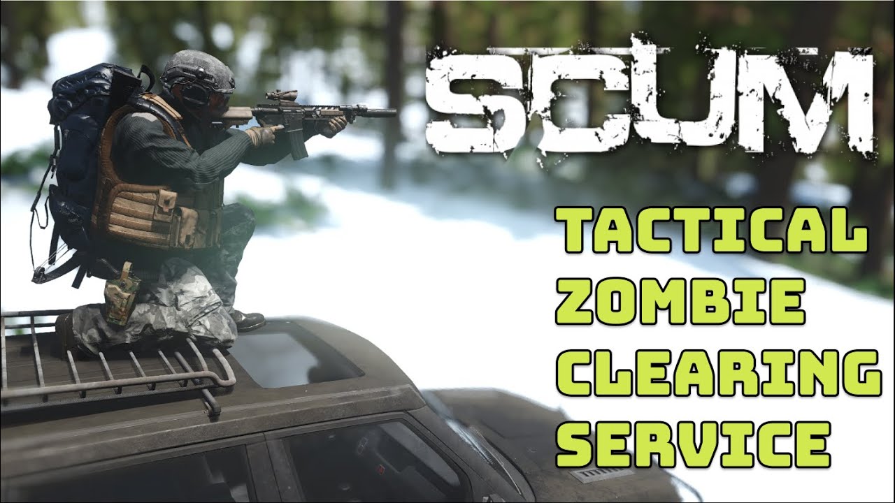 SCUM: Head North | Tactical Zombie Clearing (Slow Gameplay / Single Player/ Minimal HUD)