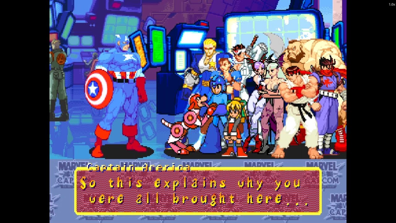 CAPTAIN AMERICA & VENOM — Justice Meets Chaos! | Marvel vs Capcom: Clash of Super Heroes