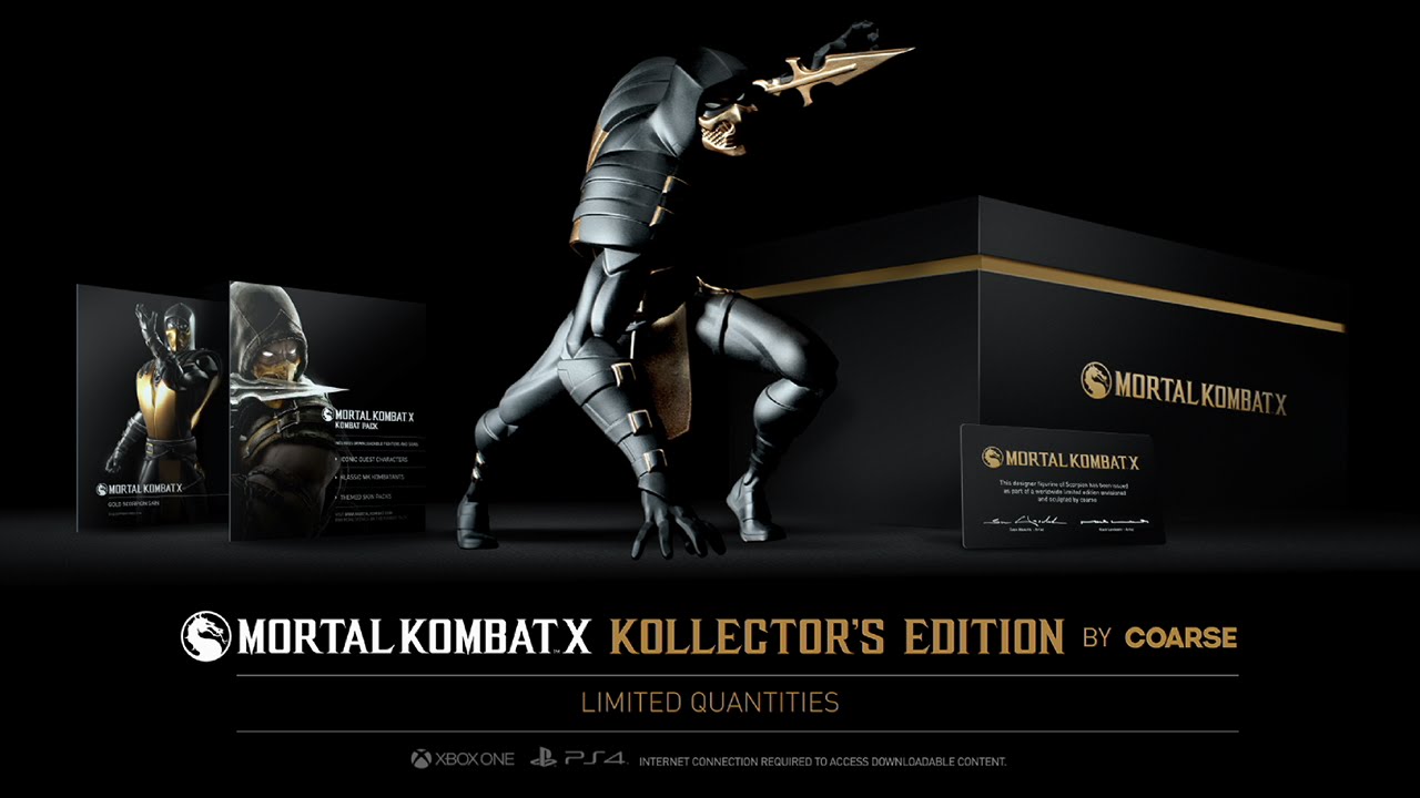 Mortal Kombat X の特別版4種が発表 特典にはcoarseデザインのスコーピオンフィギュアも Game Spark 国内 海外ゲーム情報サイト