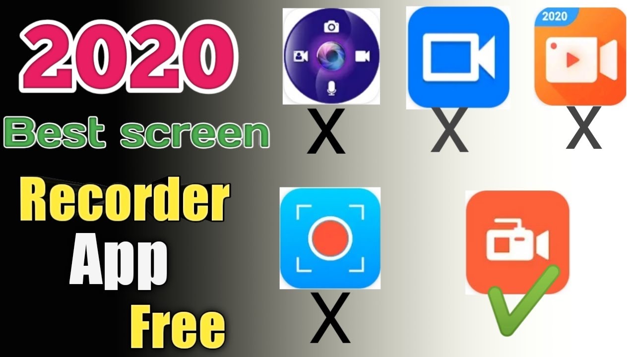 Recoder Mobile App Best Screen Recoder App For Android mobile 2020!!÷ - YouTube