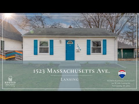 1523 Massachusetts Ave, Lansing, MI home video tour