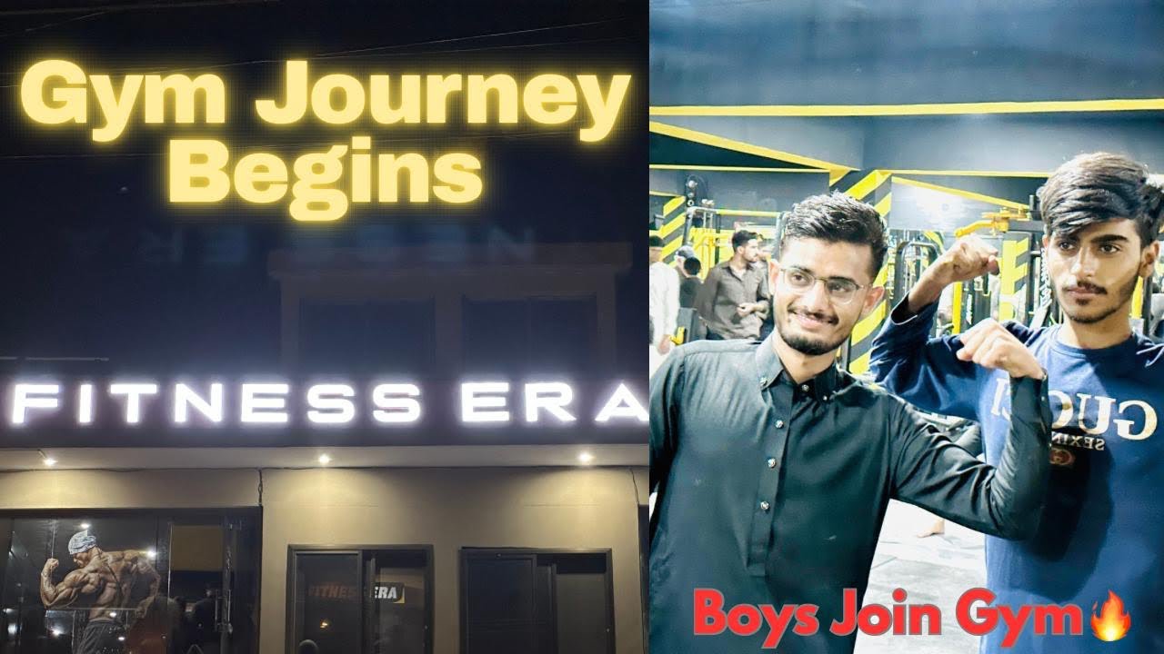 New Gym in Town ||Boys Start Their Gym Journey||Danish Malik