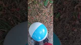Beach ball stomp foot inflatable
