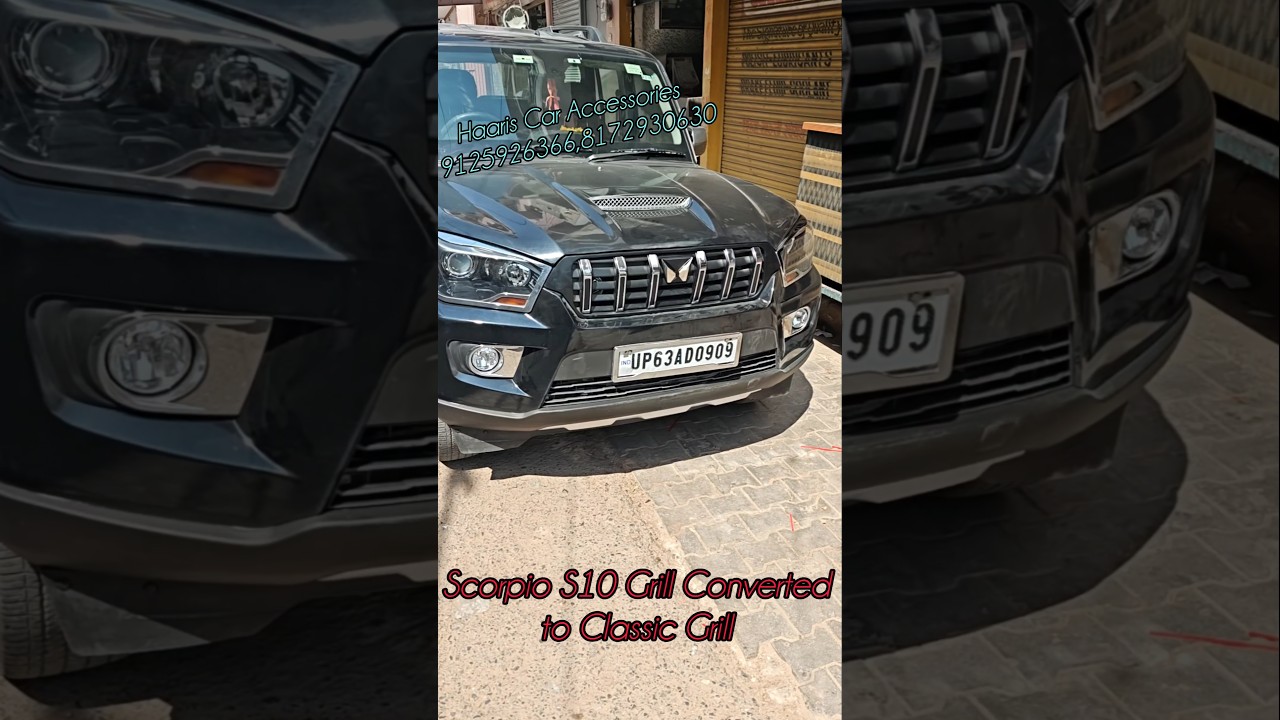 Scorpio S10 Converted to New model Classic grill with new Butterfly logo 💪🏻💪🏻🔥🔥 