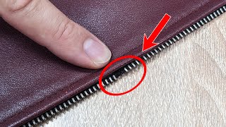 If your garment's zipper is broken, don't waste your money replacing it!  ingenious 