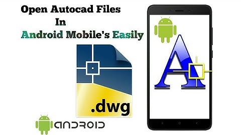 How to Open or Edit Autocad Files (dwg) in Android mobiles (Hindi/Urdu)