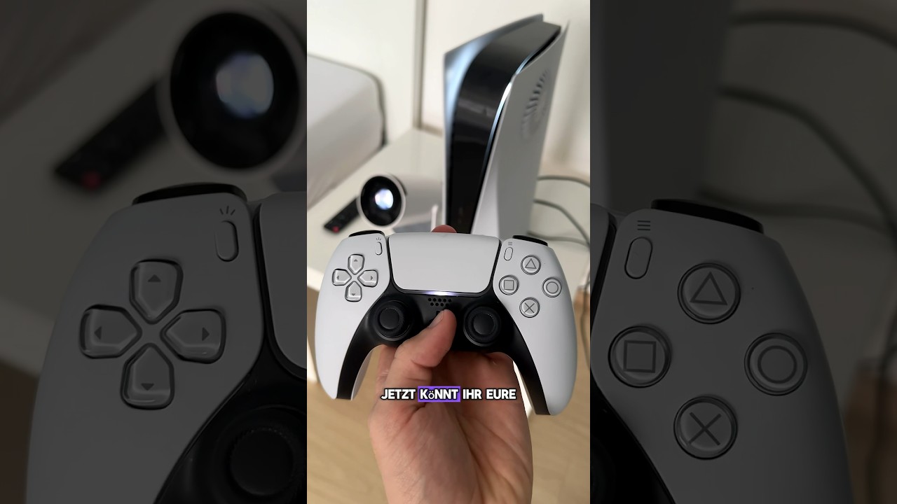 Kann man seine Playstation verbinden?📽️🎮 