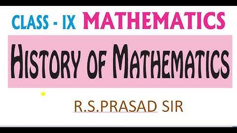 Class 9th history of mathematics exercise 1.1 to 1.3