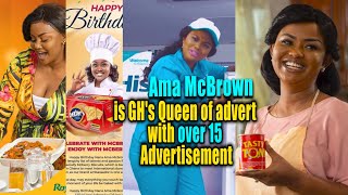 Ama McBrown is GH’s Queen of advert with over 15 Advertisement