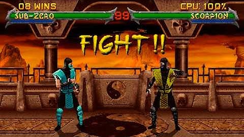 Mortal Kombat 2 Remix 2025 - SUB-ZERO Gameplay Playthrough