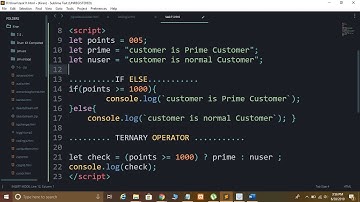 JavaScript Tips #11: Conditional (Ternary) Operator  vs  IF Else Condition in JavaScript in Hindi