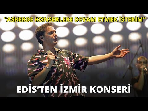 Edis'ten İzmir konseri: Hemşehrileriyle hasret giderdi