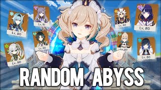 THE LUCKIEST ABYSS YET | Genshin Impact Random Spiral Abyss