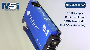 Spectrum M5i.33xx Digitizers - Introduction