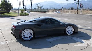 Ferrari F8 Tributo w/ HRE 501 Wheels