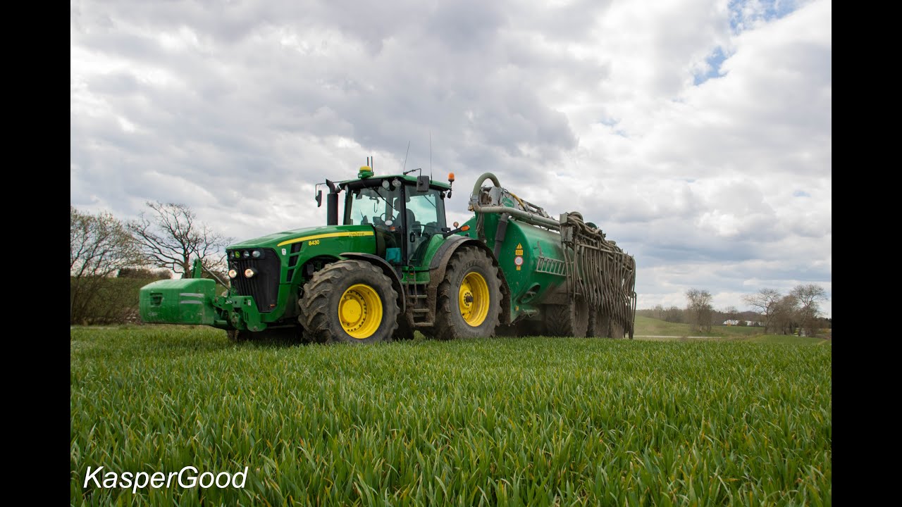 John Deere 8430 + Samson PG 25 (Engine sound) YouTube