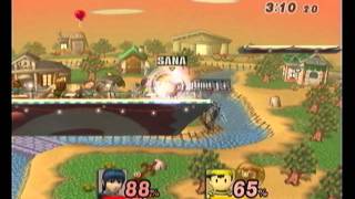 Brawl - VBM8 Singles - OmegaXF (Marth) vs Twinx (Ness)