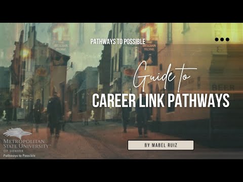 Career Link Pathways Tutorial
