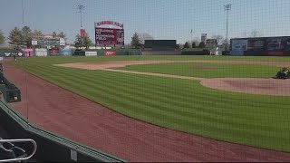 Kicking off our live show at Hammons Field