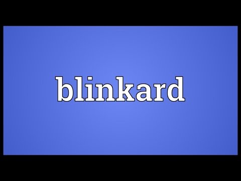 Header of blinkard