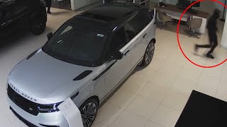 Teens steal 9 luxury cars from Jaguar-Land Rover dealership