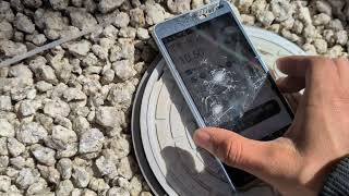 BASIO 3 VS Steel Balls (Killed The Phone)