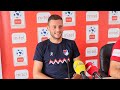 Dejan Vidić... Konferencija za medije FK Sloga Meridian Doboj