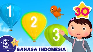 Belajar Menghitung 1 Sampai 10 | Kartun & Lagu Anak Populer | @Little Baby Bum Bahasa Indonesia