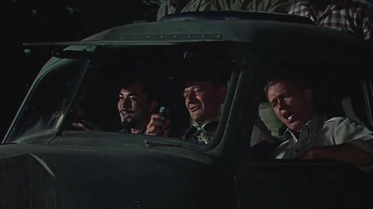 "Whiskey, Leave Me Alone" -- The Big Sky (1952) / Hatari! (1962)