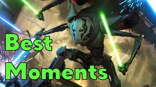 General Grievous' Best Moments (TCW and ROTS)