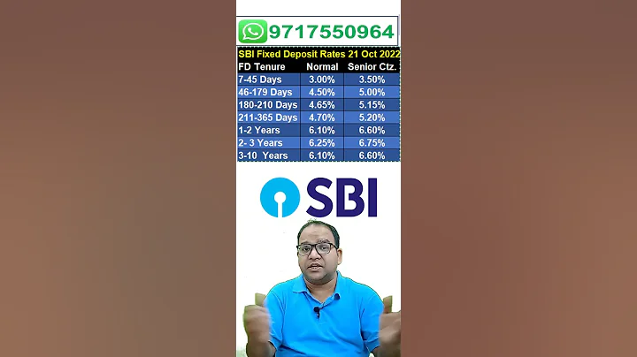 State Bank of India increased interest on Fixed deposits FDs from 21 October 2022 - DayDayNews