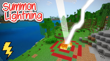 How to Do Lightning Command in Minecraft Java/Bedrock! (1.21+)
