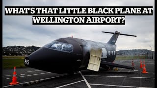 What's the deal with the little black plane at Wellington Airport? | TRAVEL | STUFF TRAVEL