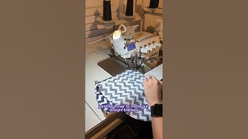 How to serge corners and curves on an overlock machine #sewingtips #serger #overlock