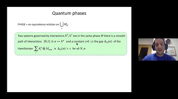 David Pérez García, Spectral gap in PEPS