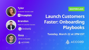 Launch Customers Faster with Onboarding Playbooks