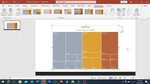 How To Insert Treemap Chart in Microsoft Powerpoint