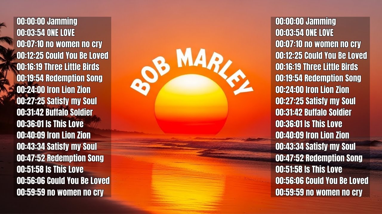 Bob Marley Best Songs Ever ⭐ Legendary Reggae Music Collection Playlist