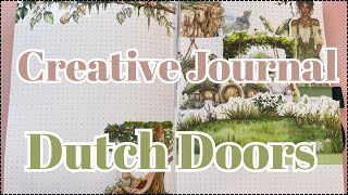 CREATIVE JOURNALING IN MY HAPPY PLANNER | MAKING DUTCH DOORS