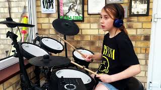 'Hot Pants' (James Brown) Trinity Rock & Pop Initial Grade Drums (8yr Old Drummer)