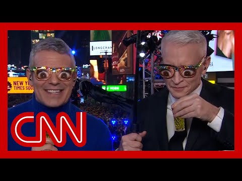 See Anderson Cooper and Andy Cohen take shots of mystery liquid