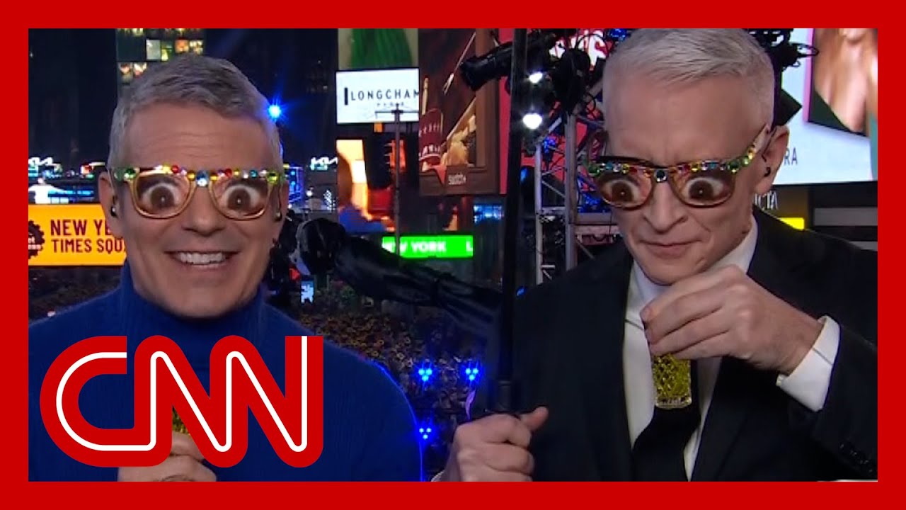 Andy Cohen, Anderson Cooper take mystery shots amid CNN's NYE ...