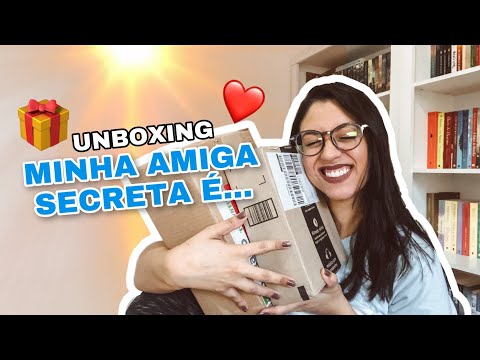 UNBOXING 🎁 AMIGO SECRETO DAS BOOKTUBERS (2021) | DIA DO AMIGO