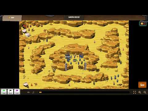 CodeCombat - Sarven Rescue - JavaScript